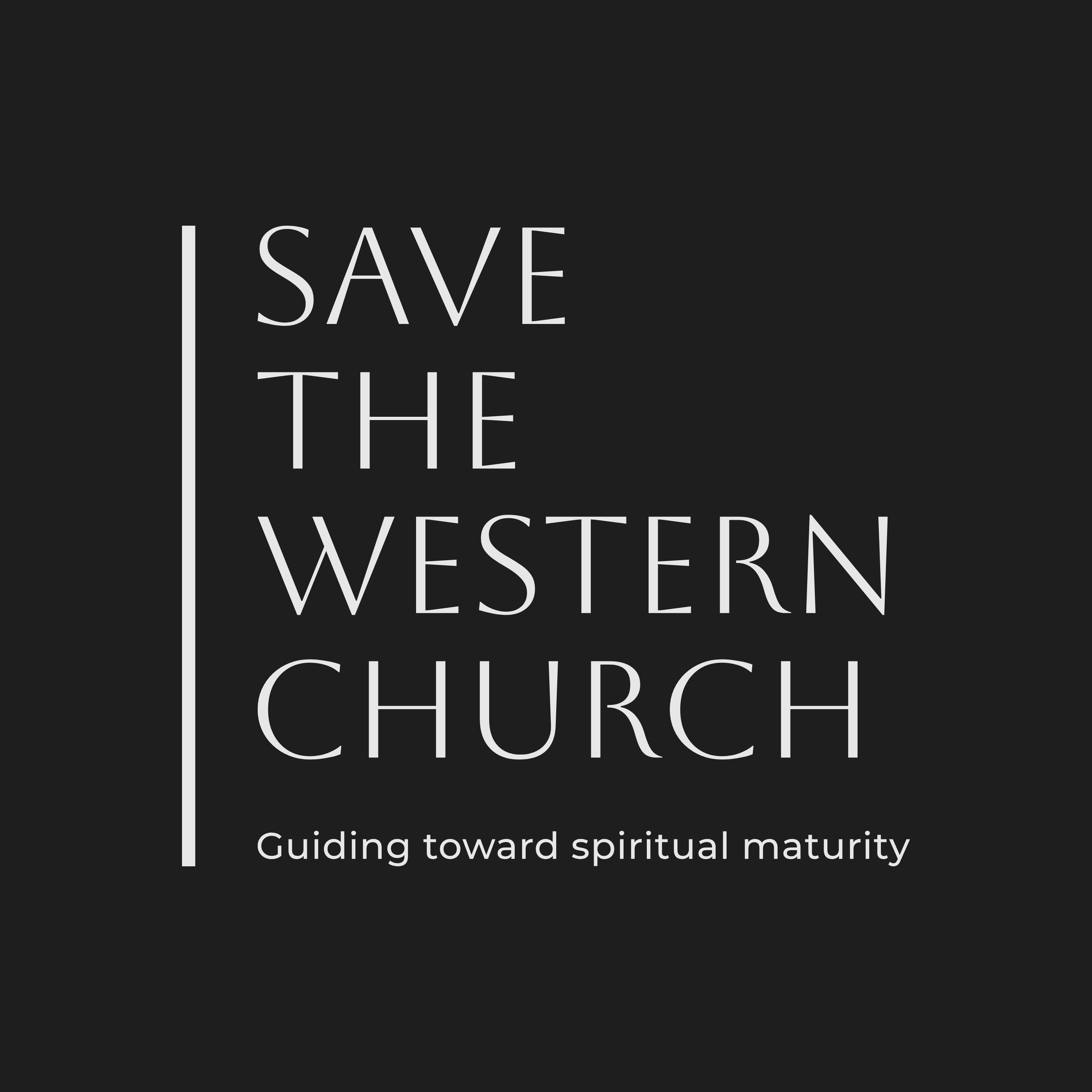 Save the Western Church